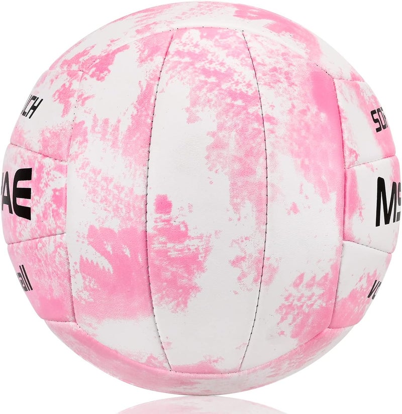 MSCYAE Volleyball Official Size 5,Soft Touch Volleyballs for Kids Youth Adults, Indoor Outdoor Volleyball for Beginners Backyard Park Beach Play Ball Games(Best Gift) - Image 3